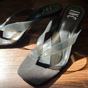 INC flip flop heels